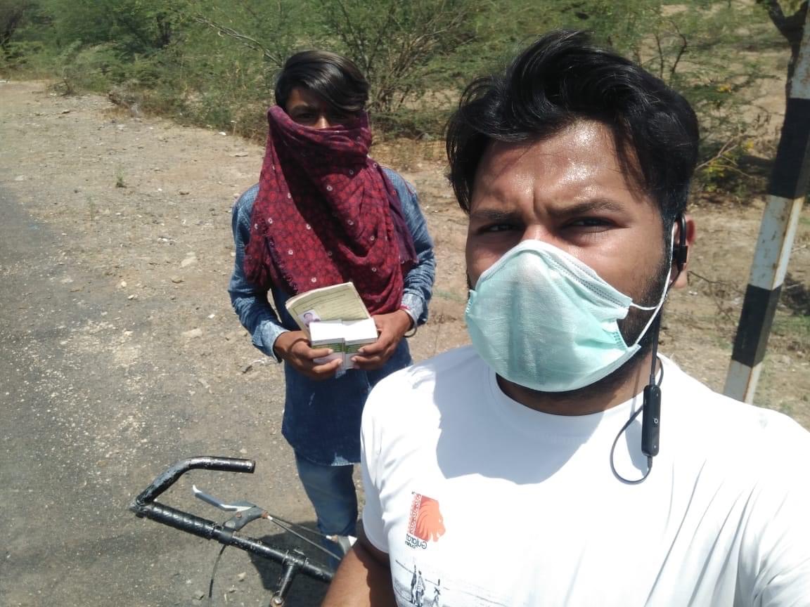 Shahid on his way to deliver ART drugs