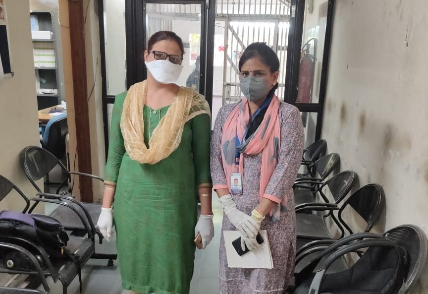 Seema and Paramjit (From left to right)