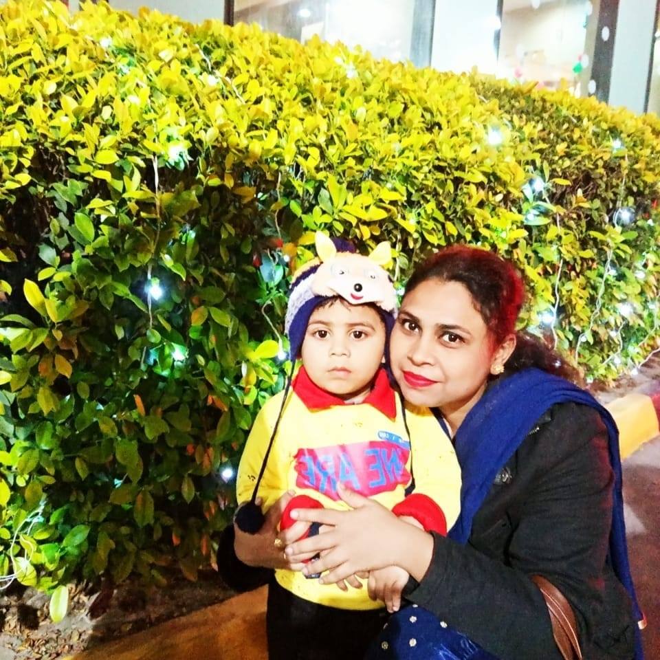 Saika wants to raise her son with the same values that she was raised with